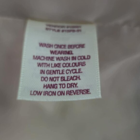 Northern Reflections Cream Embroidered Button Down Jacket Sm - Picture 5 of 9